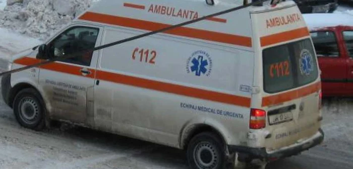 Ambulanţa a adus doi hipotermici la Spitalul Judeţean de Urgenţe