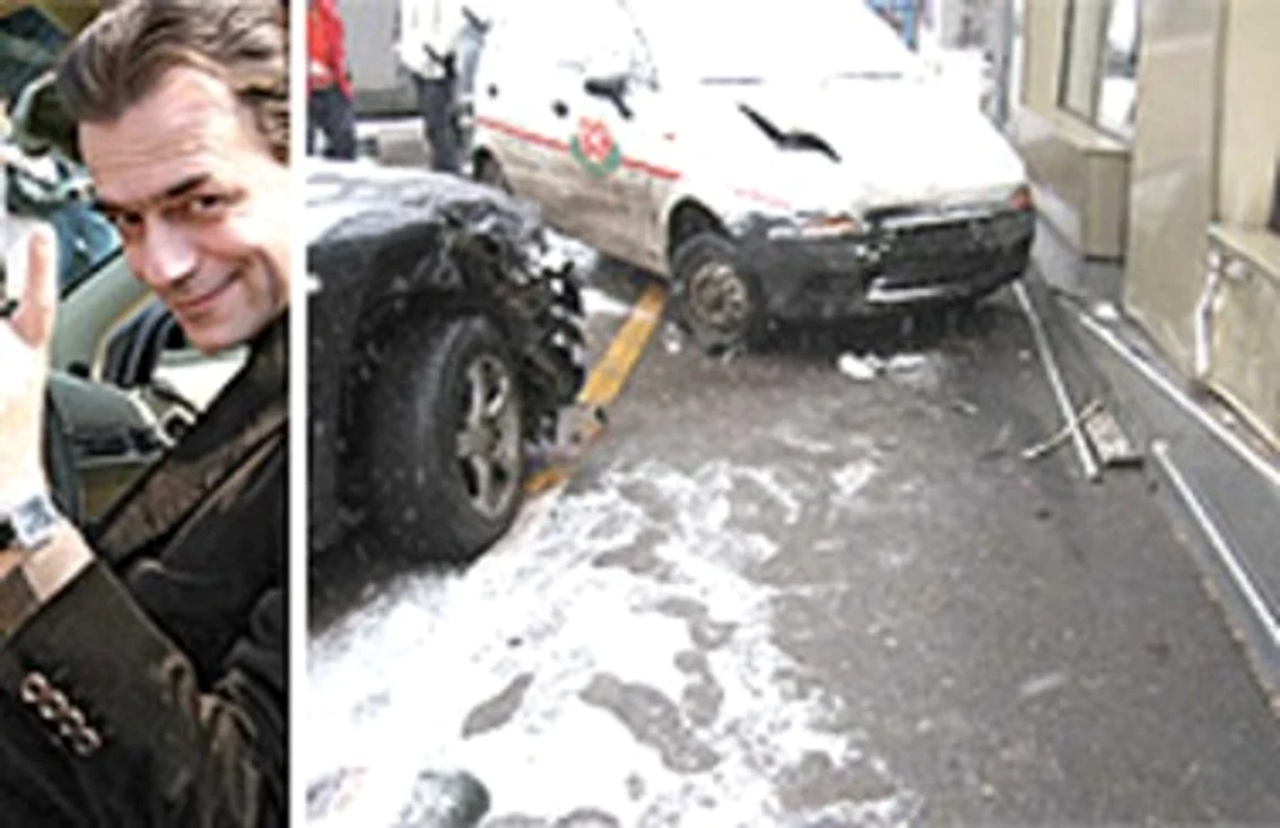 În 2007, Ludovic Orban a fost implicat într-un accident de mașină