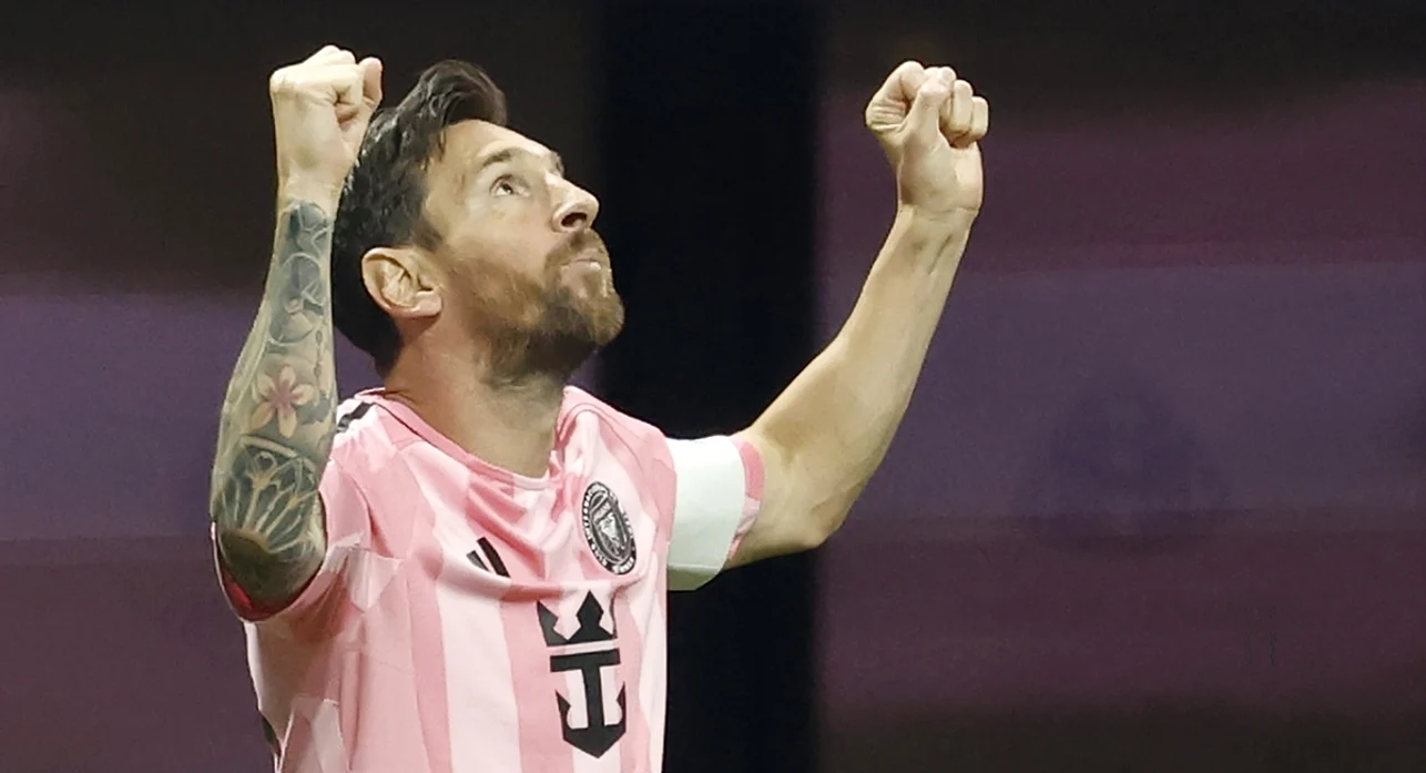 Leo Messi joacă la nivel înalt și la 38 de ani. Foto EPA EFE