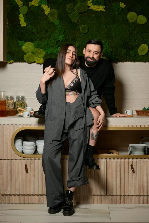 Oase și Maria Pitică, foto OK Magazine/Sorin Stana