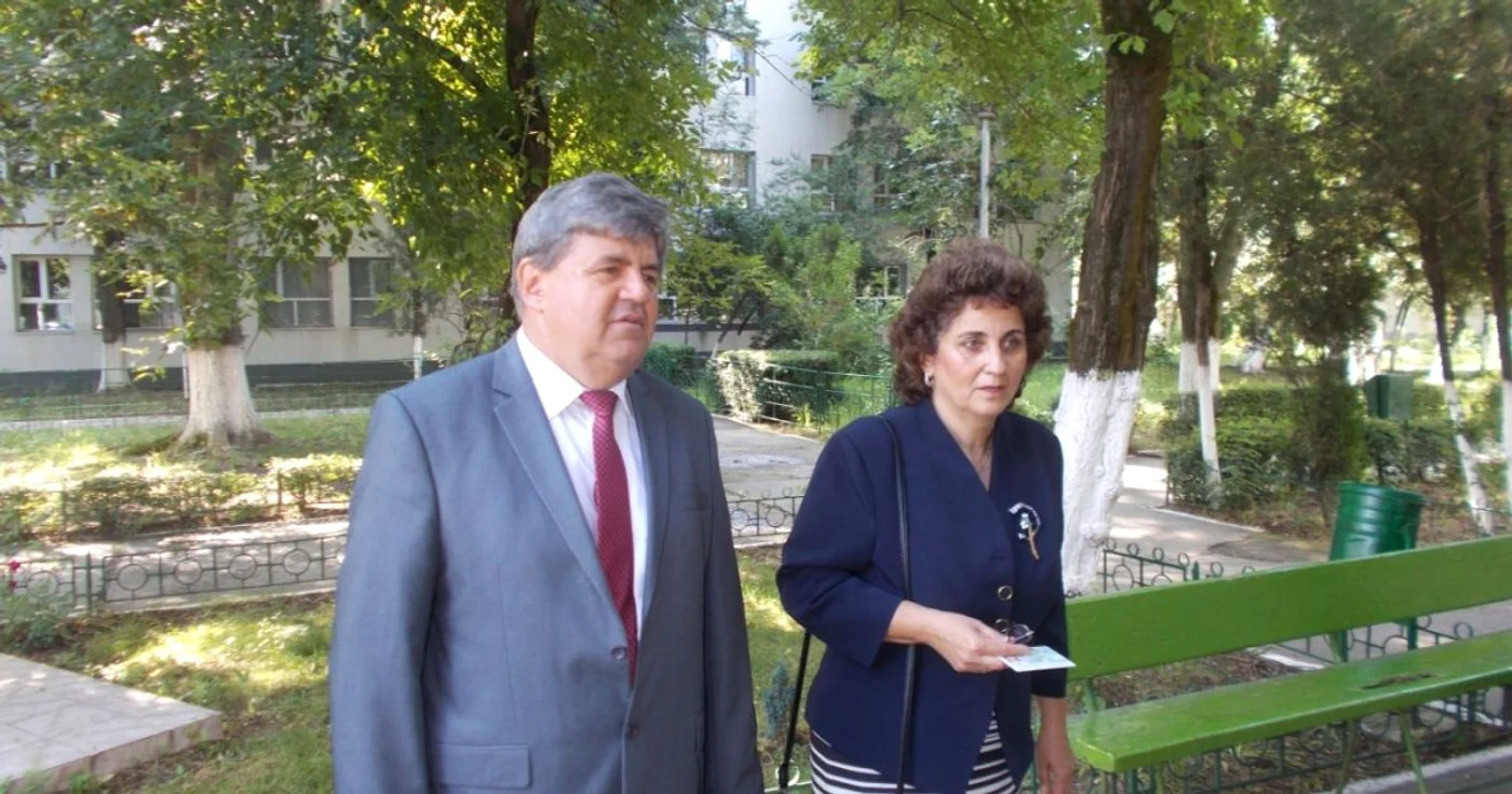 Independenta Livia Teleu a votat la Colegiul Tehnic Metalurgic FOTO: Alina Mitran