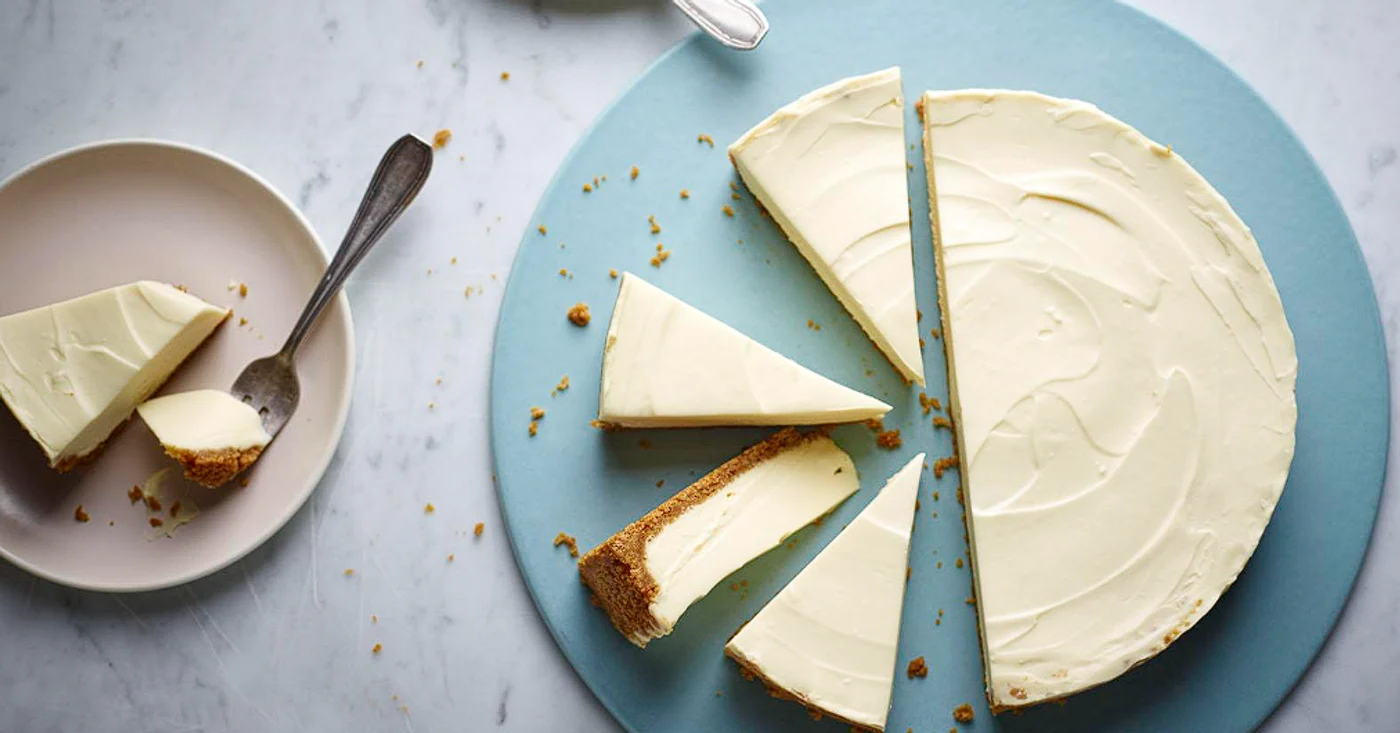 Cheesecake cu ciocolată albă