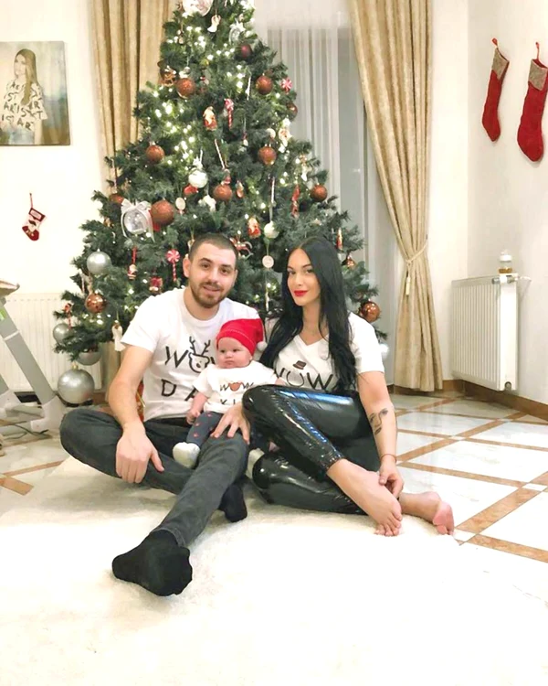 Betty Stoian, alături de Cătălin Vișănescu și de micuțul lor, Matthias