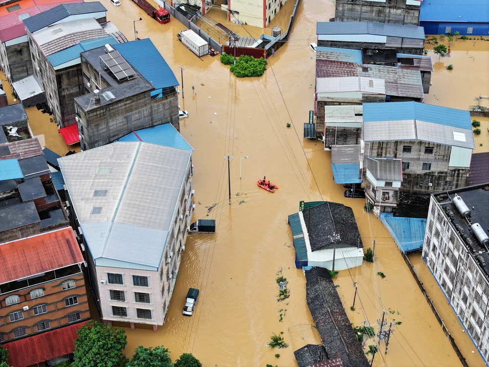 Taifunul Maysak a provocat inundații devastatoare (Foto: Profimedia)