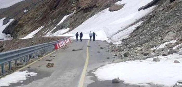 Aşa arăta Transalpina la o înălţime de aproximativ 2.000 de metri