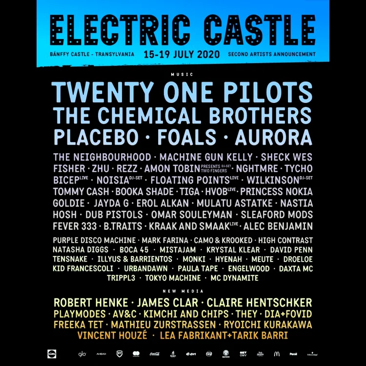 The Chemical Brothers, Placebo, Aurora și Machine Gun Kelly, printre noii artiști confirmați la Electric Castle jpeg