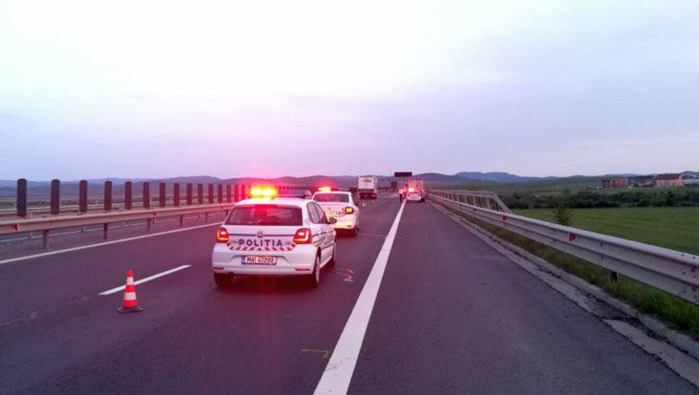 Doi pietoni accidentați mortal pe Autostrada A1, în mai puțin de 24 de ore