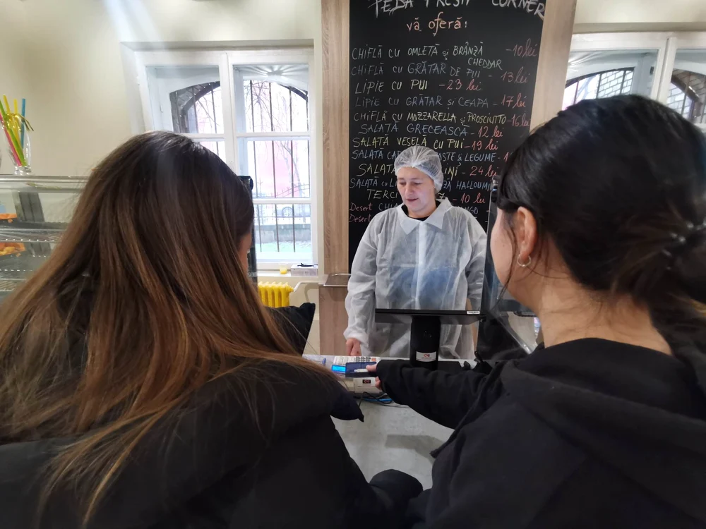 Cantina Colegiului Pedagogic din Timișoara FOTO Ștefan Both