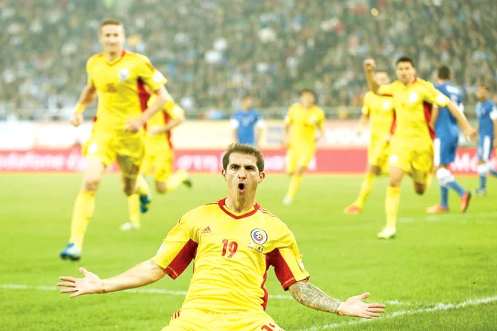 Bogdan Stancu a fost unul dintre cei mai controversaţi jucători ai României în preliminariile pentru Campionatul Mondial (Foto: Reuters)