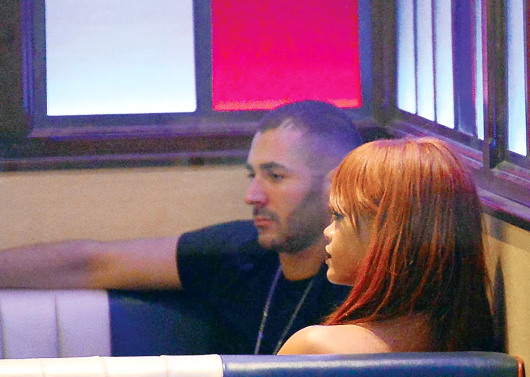 Benzema şi Rihanna au petrecut până dimineaţăFoto: SplashNews