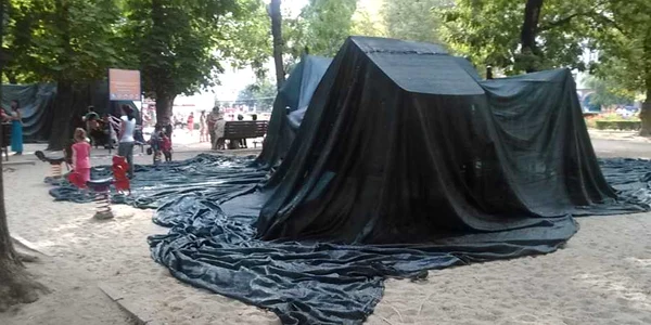Loc de joacă acoperit de Arhipiscopia Târgovişte
