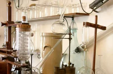 Laboratorul Muzeului de Istorie a Farmaciei din Sibiu (© Muzeul Național Brukenthal)
