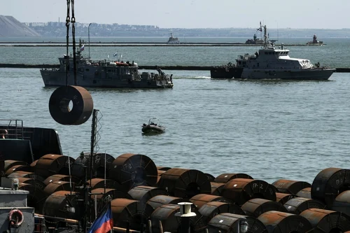 Port Mariupol Ucraina cucerit de rusi 30 mai 2022 FOTO Profimedia