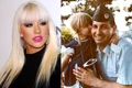 Christina Aguilera și tatăl ei  sursa   Shutterstock, Twitter jpg