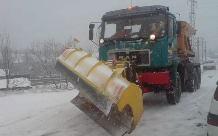 Utilaj de dezzăpezire de la Ecosal Foto: arhivă Adevărul