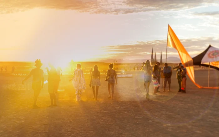 Festivalul Burning Man, Nevada / Foto: Shutterstock