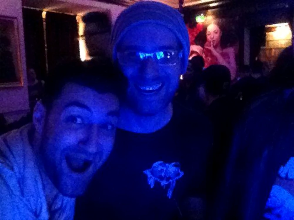 
    Smiley şi Tibi Scobiola (FOTO FACEBOOK)  