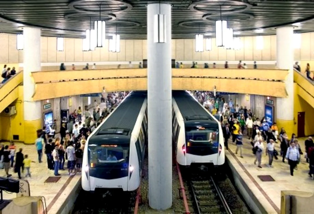 Metroul bucureștean FOTO: Metrorex