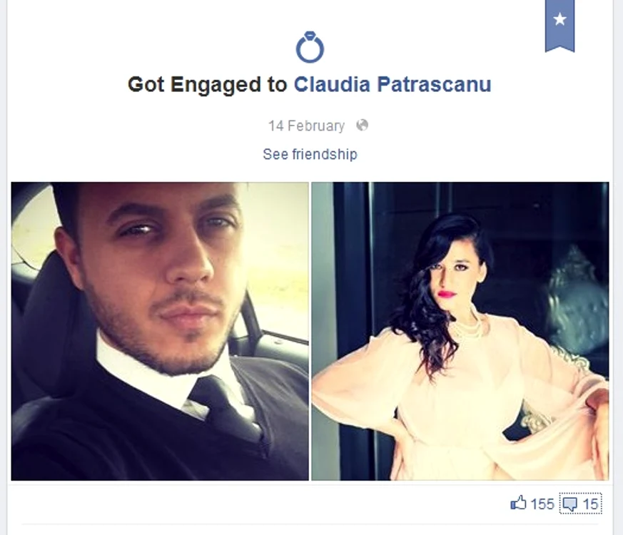Gabi şi Claudia s-au logodit