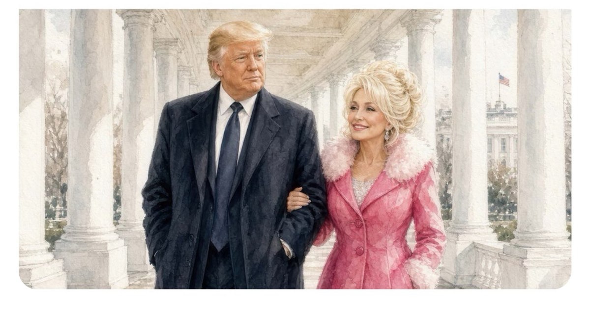 Donald Trump a publicat o imagine AI alături de Dolly Parton. Reacții dure: „Dezgustător”