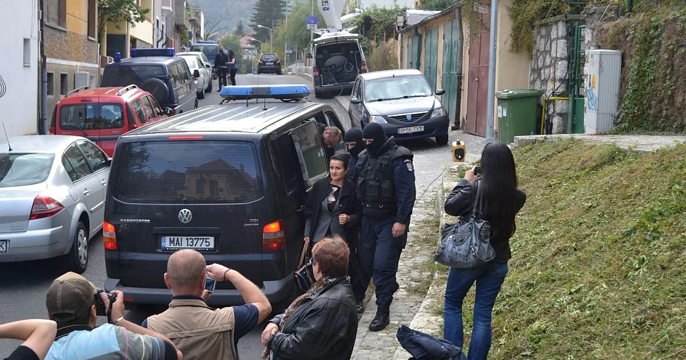 Roxana Adam a fost audiată de mai multe ori la DNA Braşov. FOTOSimona Suciu.