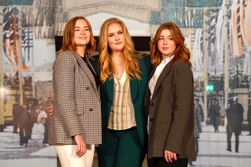 Prințesa Ariane a Olandei alături de surorile sale, Prințesa Amalia și Prințesa Alexia