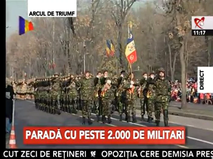 Cea mai mare paradă de 1 Decembrie din ultimii 20 de ani! (CAPTURA FOTO REALITATEA)