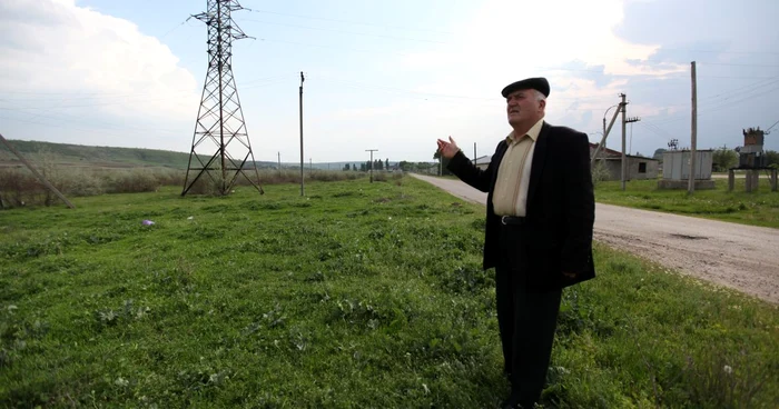 Pe acest teren din Cania, cantemir, ar urma să fie creat un parc industrial. foto: Adevărul