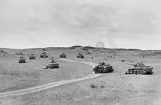 Tancuri sovietice în timpul Bătăliei de la Halhin Gol, în 1939 (© Pavel Troshkin / Wikimedia Commons) 