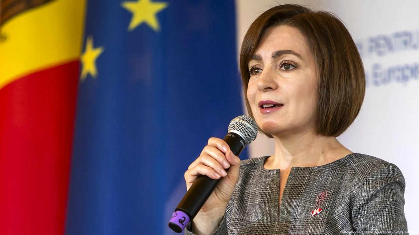 Maia Sandu a câștigat toamna trecută un nou mandat de președinte al R. Moldova