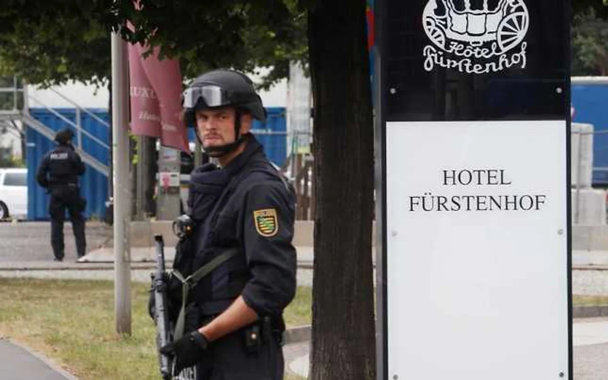 Poliţia din Leipzig a intrat în alertă Foto: Captură N24
