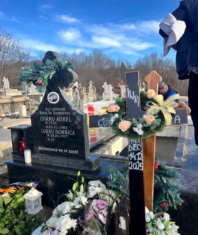 Mama lui Georgică Cornu a murit pe 14 decembrie  foto: Facebook 
