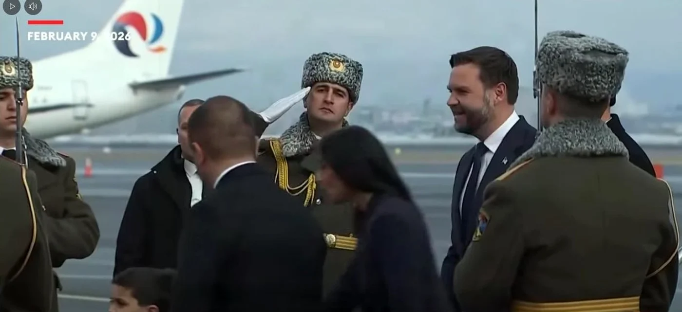 JD Vance a aterizat în Armenia. FOTO: captură video FB/JD Vance