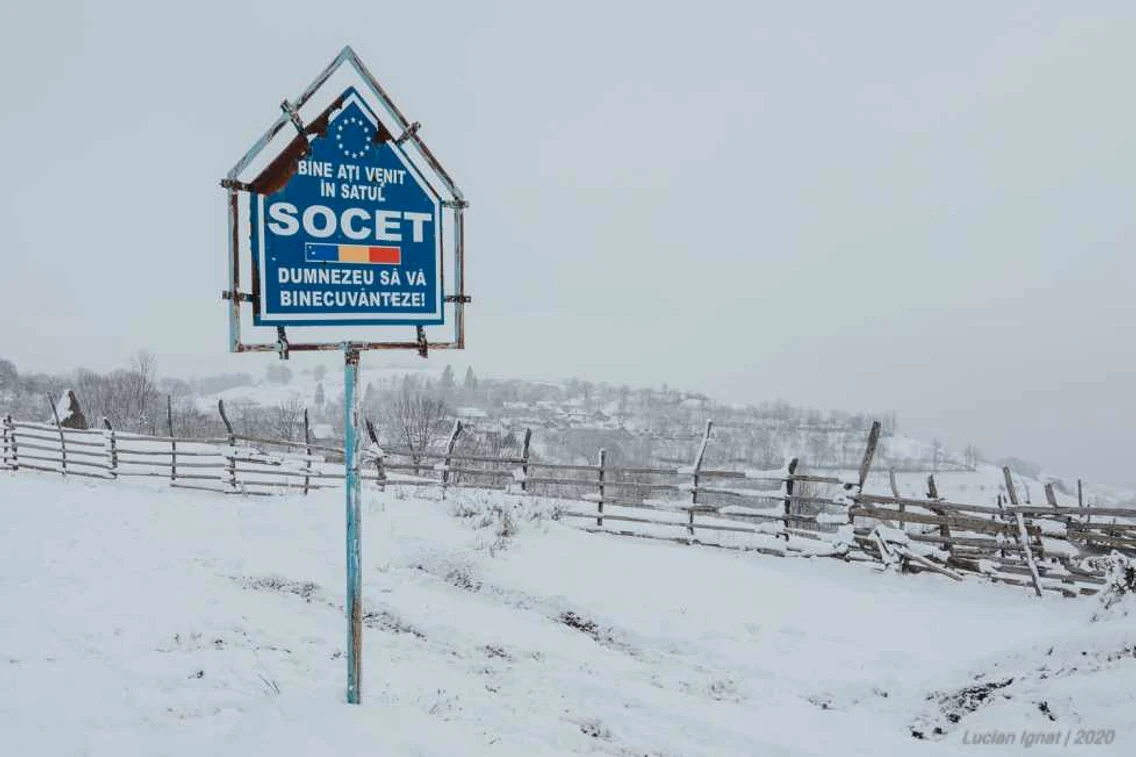 iarna in satul socet din hunedoara foto lucian ignat 