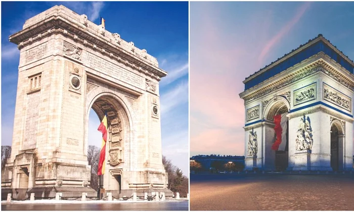 Cele două arcuri de triumf surori jpeg