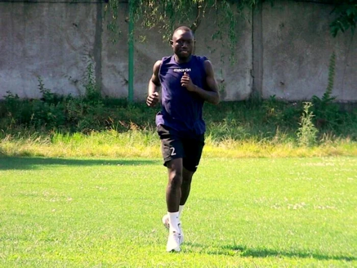 Jules Souleymane Keita se pregăteşte la Timişoara Foto:acspoli.ro