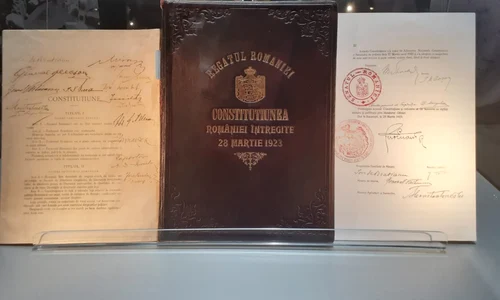 Centenarul Constituției României din 1923 (foto: Facebook / Arhivele Naționale ale României)