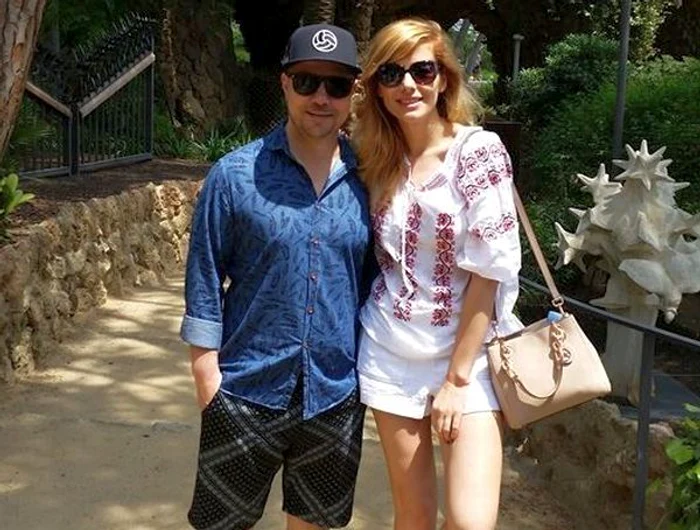 Dan şi Mădălina s-au fotografiat pe stadionfoto: arhiva personală