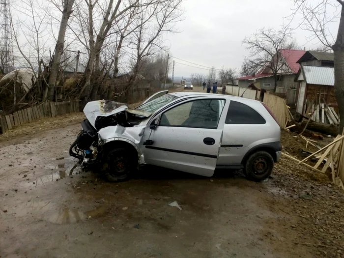 Tânăra a fost rănită în urma accidentului