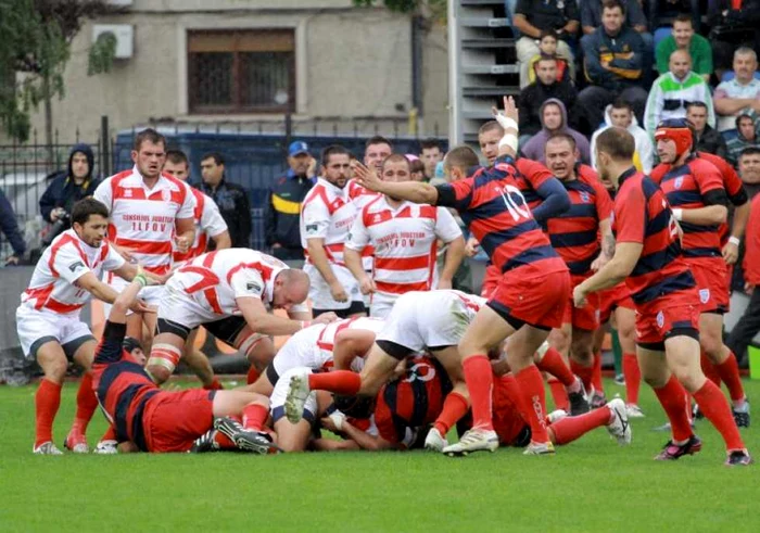 Steaua a învins în ”Eternul derby” la rugby * Foto: Marian Burlacu