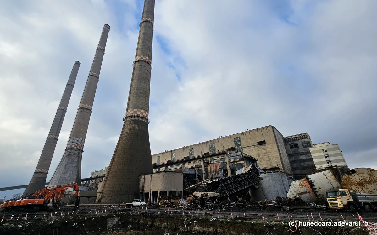 Termocentrala Mintia din Hunedoara. Foto: Daniel Guță. ADEVĂRUL