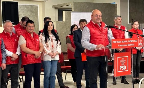 Ion Mînzînă a recâștigat șefia CJ Argeș. FOTO arhivă PSD Argeș
