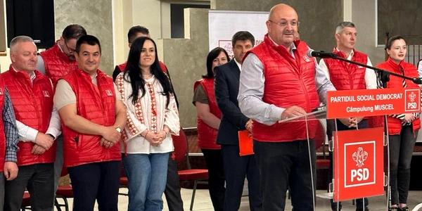 Ion Mînzînă, președintele Consiliului Județean și al PSD Argeș jpg