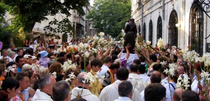 Sărbătoarea Sfântului Anton de Padova FOTO Parohia Sfântul Anton