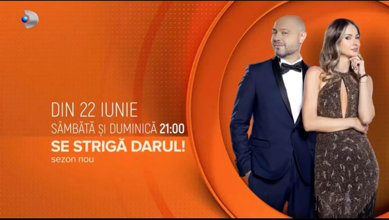 Mihai Mitoșeru și Grațiela Duban prezintă „Se strigă darul” la Kanal D