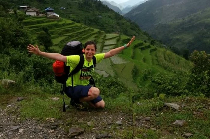 Ultima fotografie cu Adina în viață (foto: fundrazr.com)