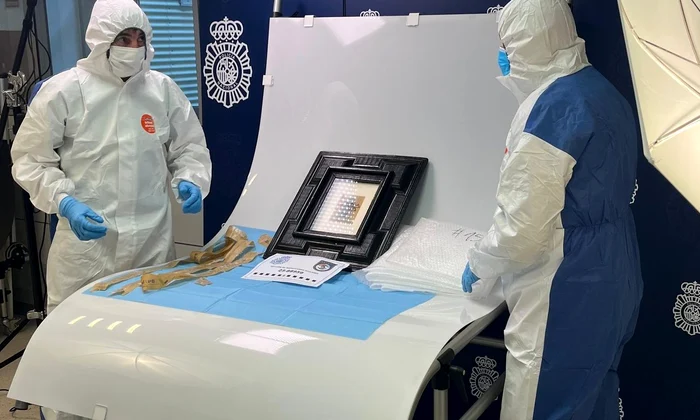 Un tablou de Picasso, găsit de poliția spaniolă la câteva săptămâni după dispariție (©  x.com / Policía Nacional)