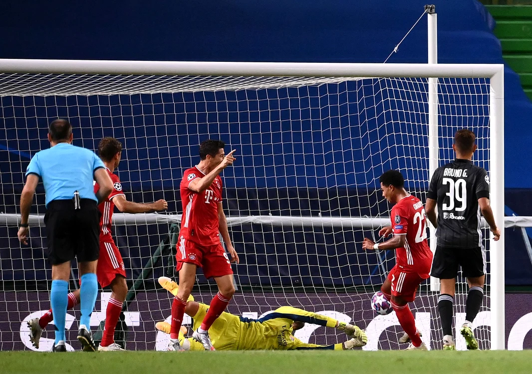 
    Serge Gnabry a ajuns la 9 goluri în 9 meciuri de Liga CampionilorFoto: Guliver / GettyImages  
