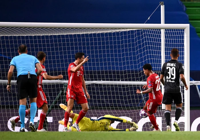 
    Serge Gnabry a ajuns la 9 goluri în 9 meciuri de Liga CampionilorFoto: Guliver / GettyImages  