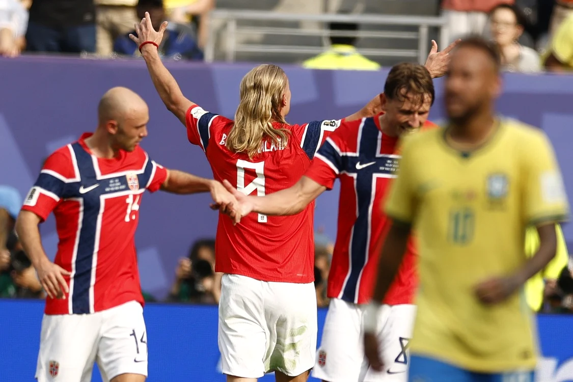 Erling Haaland a marcat 7 goluri la această ediție a CM de fotbal (Foto: EPAImages)